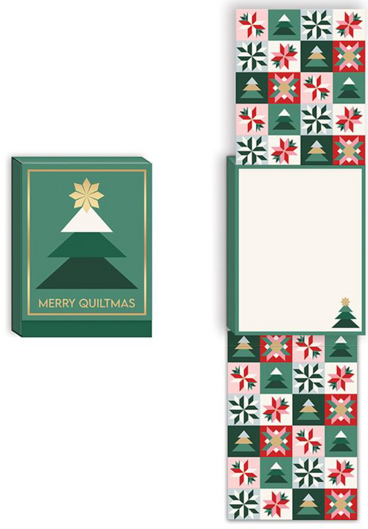 Notepad by MODA - Christmas Quilts - Tree