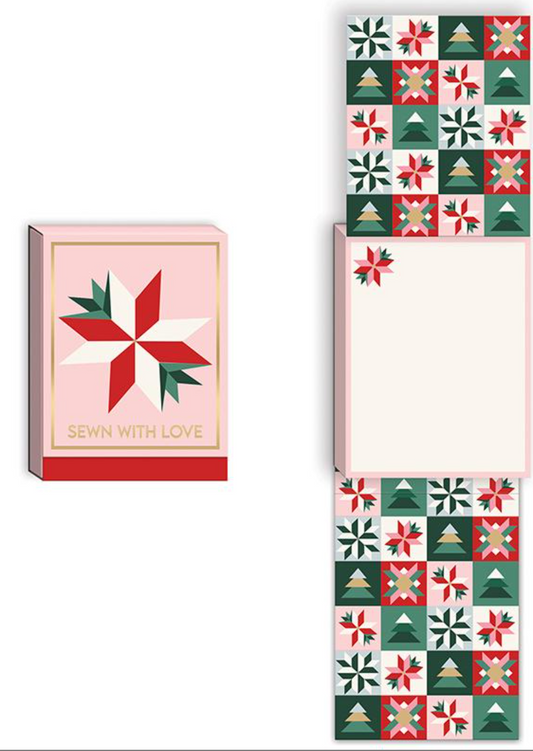 Notepad by MODA - Christmas Quilts - Sewn With Love&nbsp;