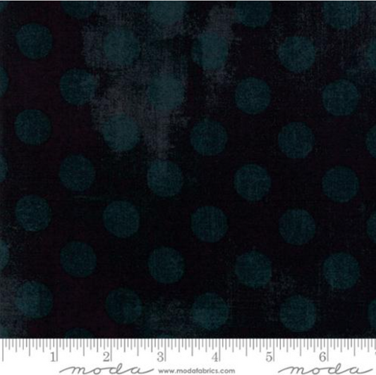 108" Wide Grunge - Hits the Spot - Black Dress by Moda #11131-34