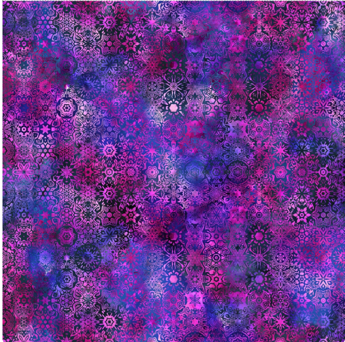 Impressions - Small Mosaic Magenta 5JYS-3 by Jason Yenter for In the Beginning Fabrics