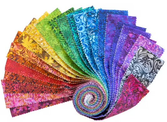 Prism II - 23 Pieces - 2 1/2" Strips by Jason Yenter for In the Beginning Fabrics