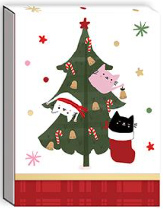 Notepad by MODA Christmas Cats - 2