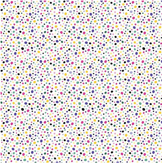 Dots on White - Multi DLW2979 by Dear Stella