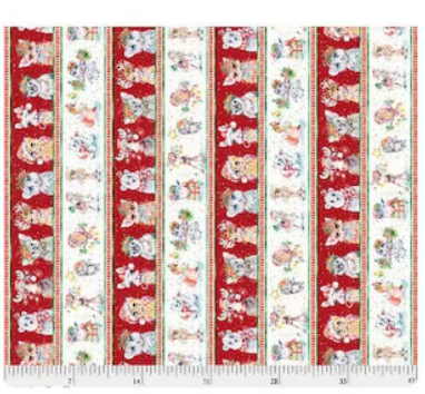Little Darlings - Border Print 05376 by P&B Textiles