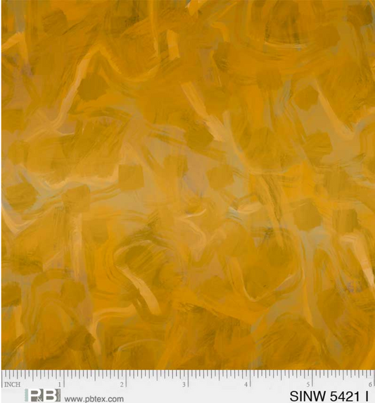 Spring in the North Woods - Painted Texture 05421 by P&B Textiles
