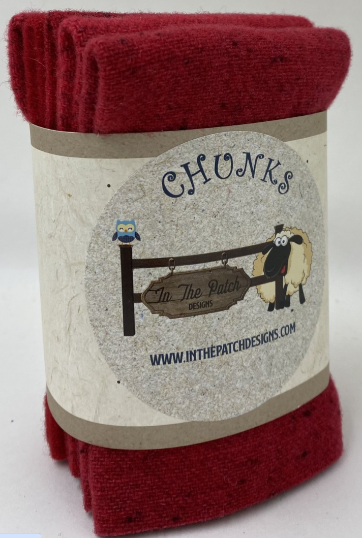 Chunks - Wool Chunks - Cherry Sour WK7035 by In The Patch Designs