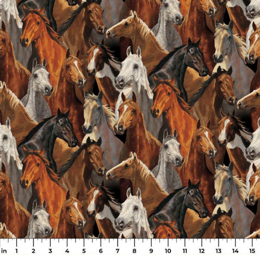 Rivers Bend Horses - 1756-1283 by Springs Creative