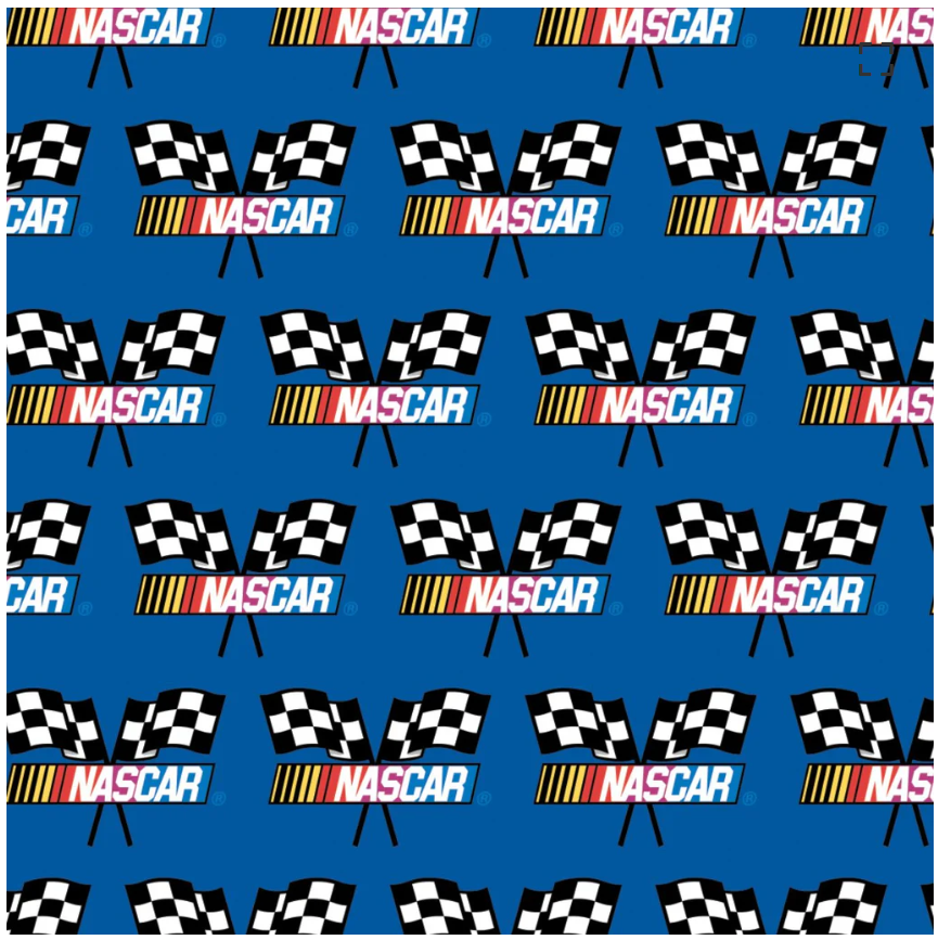 NASCAR - Checkered Flag Licensed Fleece 39190105A by Camelot Fabrics