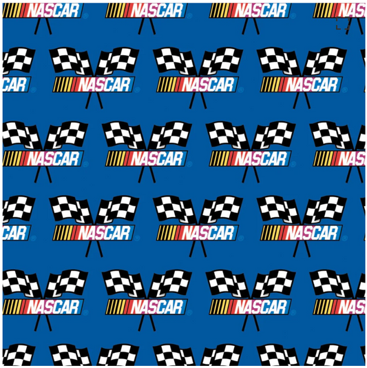 NASCAR - Checkered Flag Licensed Fleece 39190105A by Camelot Fabrics