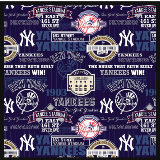 MLB - New York Yankees Stadium FAT60252-B by Fabric Traditions