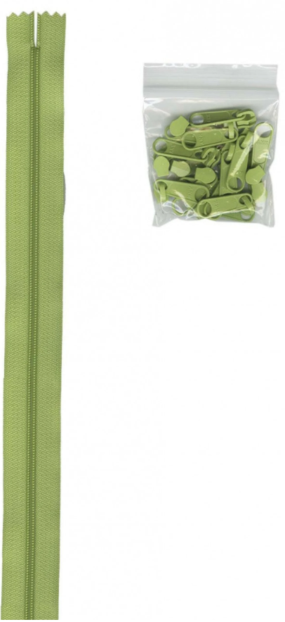 Zippers by the Yard by Annie - 198 Chartreuse