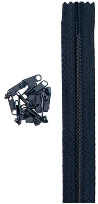 Zippers by the Yard by Annie - Navy #235