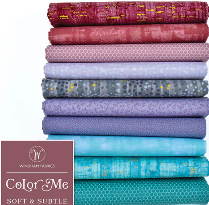 Color Me Soft & Subtle - Pkg of 10 Fat Quarters by Windham Fabrics