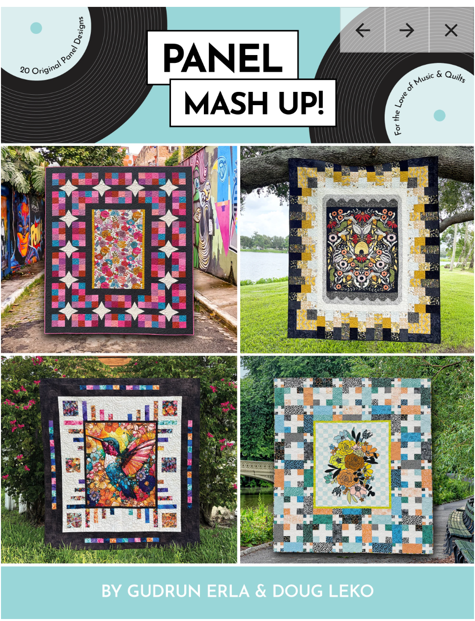 Panel Mash Up!  by Gudrun Erla & Doug Leko