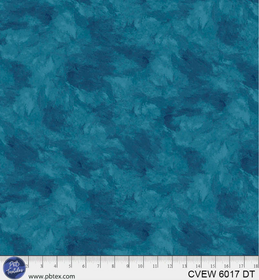 108" Crushed Velvet Texture - Dark Turquoise CVEW 06017 DT by P & B Textiles