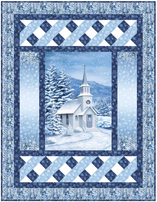 Trellis Treatment Quilt - A Panel Pattern by Bound to Be Quilting