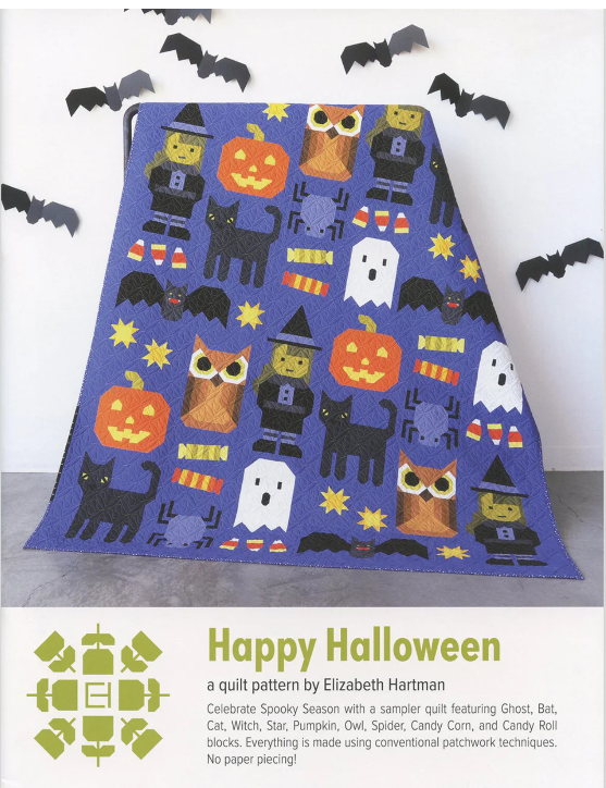 Happy Halloween - A Quilt Pattern by Elizabeth Hartman