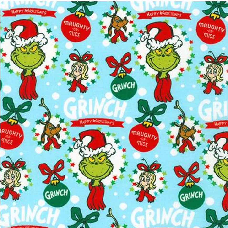 How the Grinch Stole Christmas - Holiday Ornaments ADED-20278-223 by Dr. Seuss Enterprises for Robert Kaufman