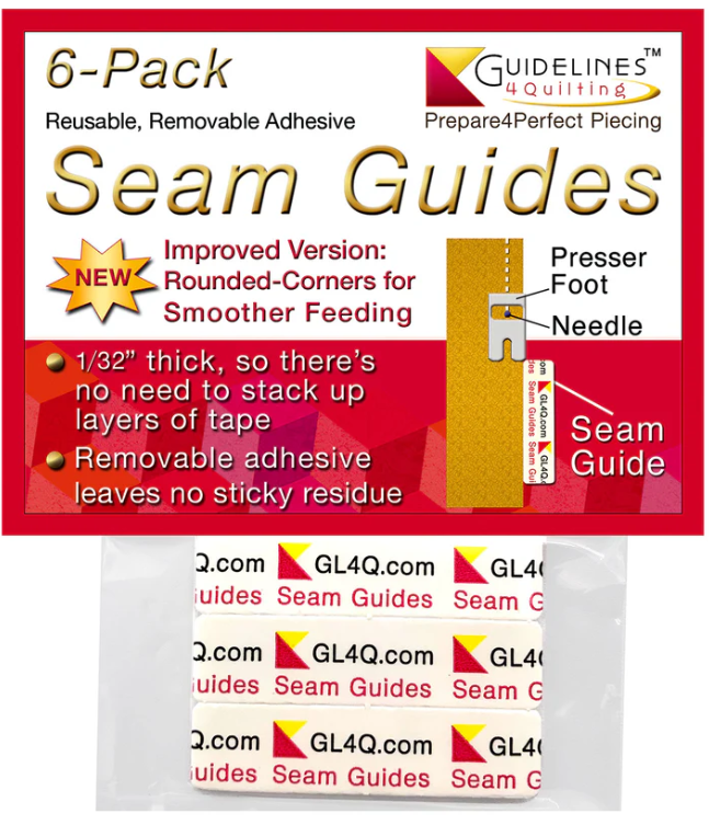 Guidelines Seam Guide Pkg of 6