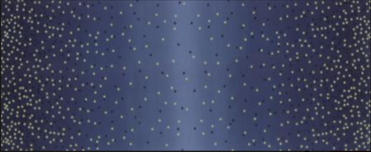 Best Ombre - Confetti Metallic Indigo #1 - 10807 225M by Moda