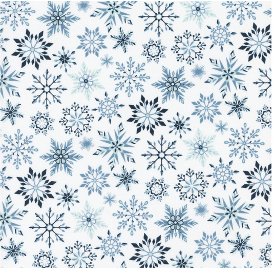 Winter Magic - Snowflakes C16365 by Riley Blake