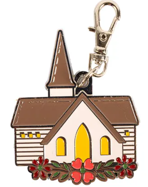 Happy Charm - Home Town Holiday Chapel ST-36030 by Lori Holt for Riley Blake