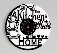 Clock - Kitchen is Heart of Home