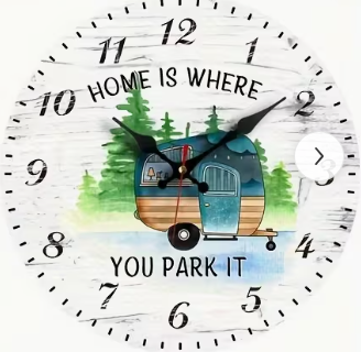 Clock - Home is Where You Park It