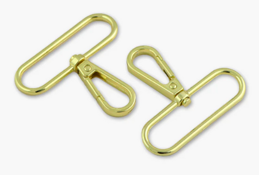 Sallie Tomato - 2" Swivel Hooks Pkg of 2 Gold