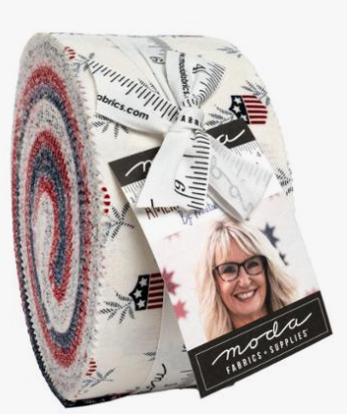 American Gatherings III - 2 1/2" Jelly Roll Pack of 42 Strips by Primitive Gatherings for Moda