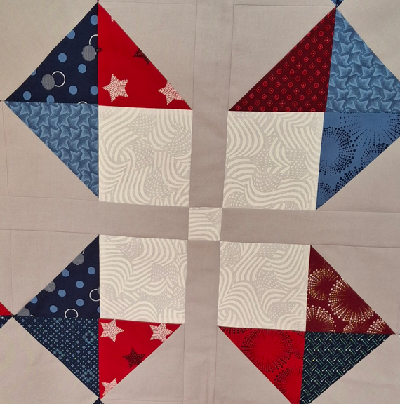 Patriotic Gift Box Quilt Kit