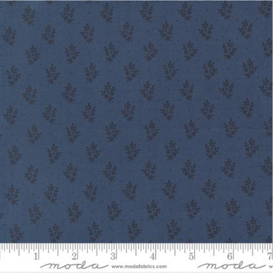 American Gatherings III - Primitive Gatherings Nautical Blue 49327 14 by Moda