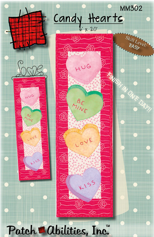 Patch Abilities - Candy Hearts Pattern Only