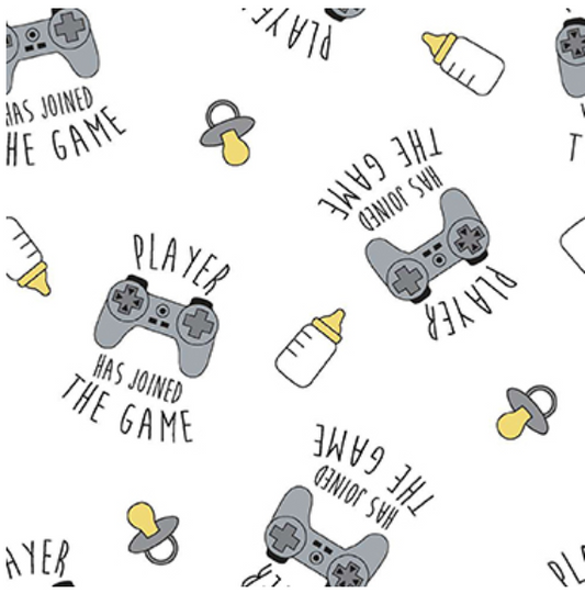 Player Has Joined the Game - Flannel 1974-7641 by Springs Creative