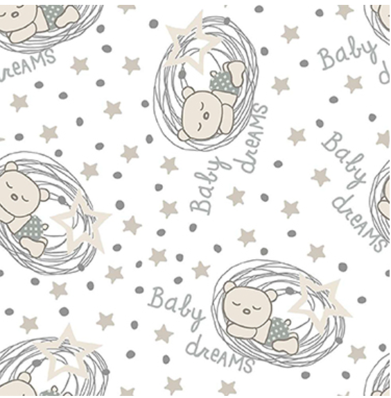 Baby Dreams - Flannel 1986-4024 by Springs Creative
