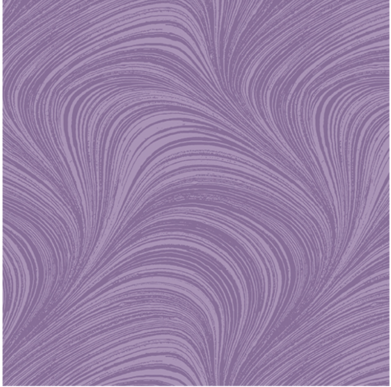 108" Wave Texture Turquoise Flannel - Violet 2966WF by Benartex