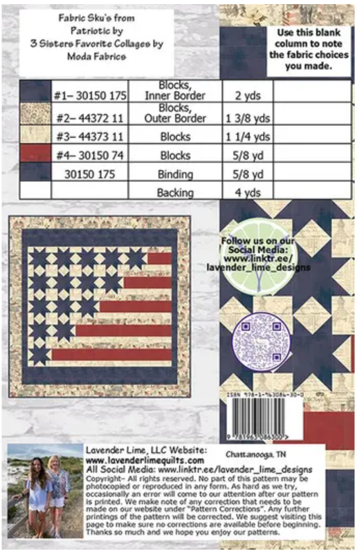 Two-Hundred Fifty Pattern - Lavender Lime Designs
