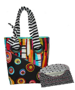 Wallet & Bag with Grommets Pattern by Maple Island Quilts