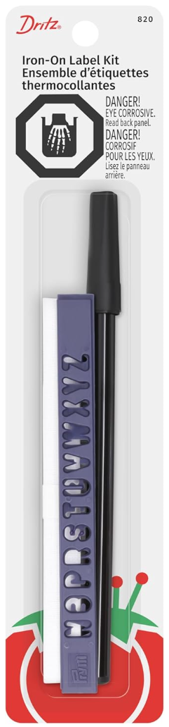 Dritz - Iron-On Label Kit with Pen