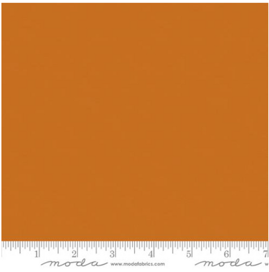 Bella Solids - Pumpkin 9900 454 by Moda