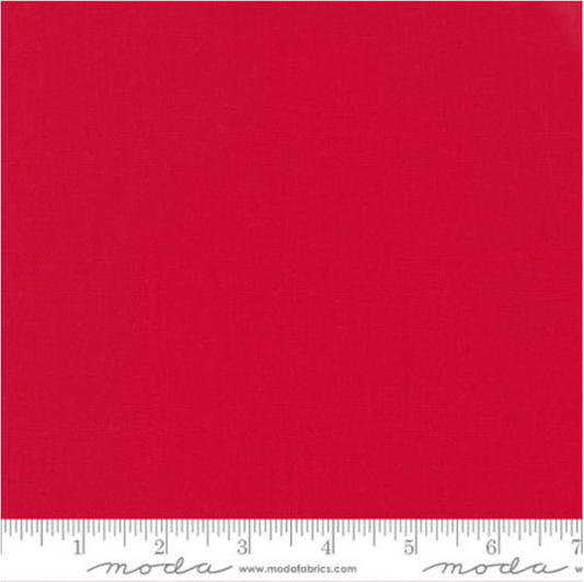 Bella Solids - Betty Red 9900 123 by Moda