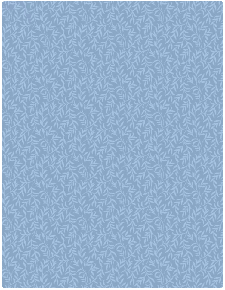 Denim Jacket Vines - Blue - 1817 39142 by Wilmington Prints