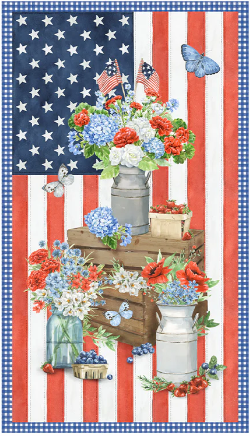 America the Beautiful Panel 55133DP-X by Windham Fabrics (161)