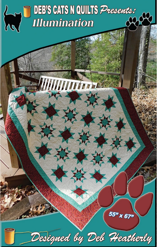 Illumination Quilt Pattern by Deb's Cats N Quilts