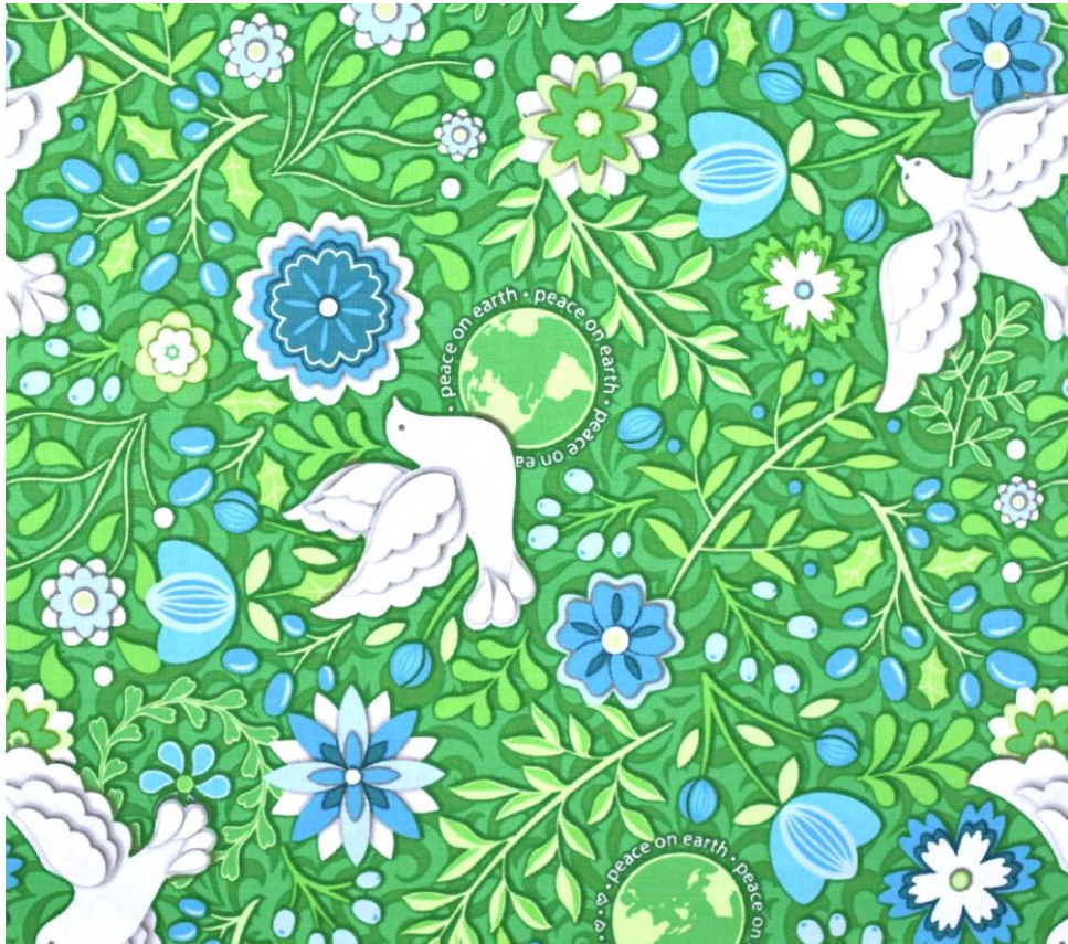 Peace on Earth - Feature Meadow Winter 13662-48 by Benartex