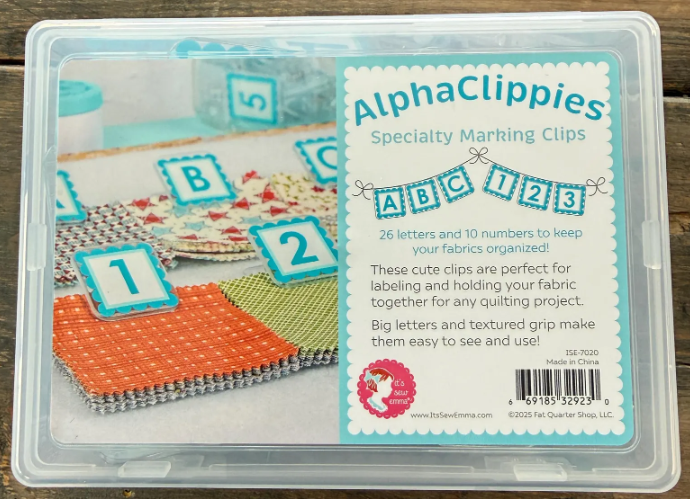AlphaClippies - Specialty Marking Clips by It's Sew Emma