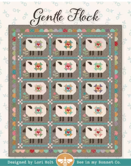Gentle Flock Pattern - Designed by Lori Holt of Bee in my Bonnet Co.
