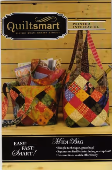 Midi Bag Pattern and Interfacing by Quiltsmart