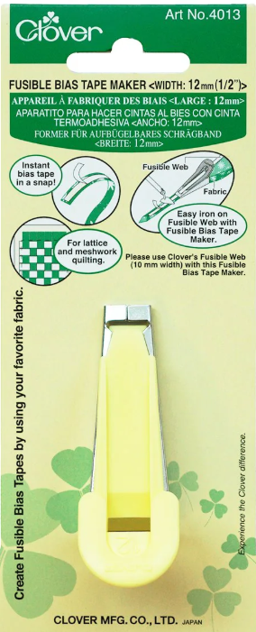 Clover - Fusible Bias Tape Maker 1/2"