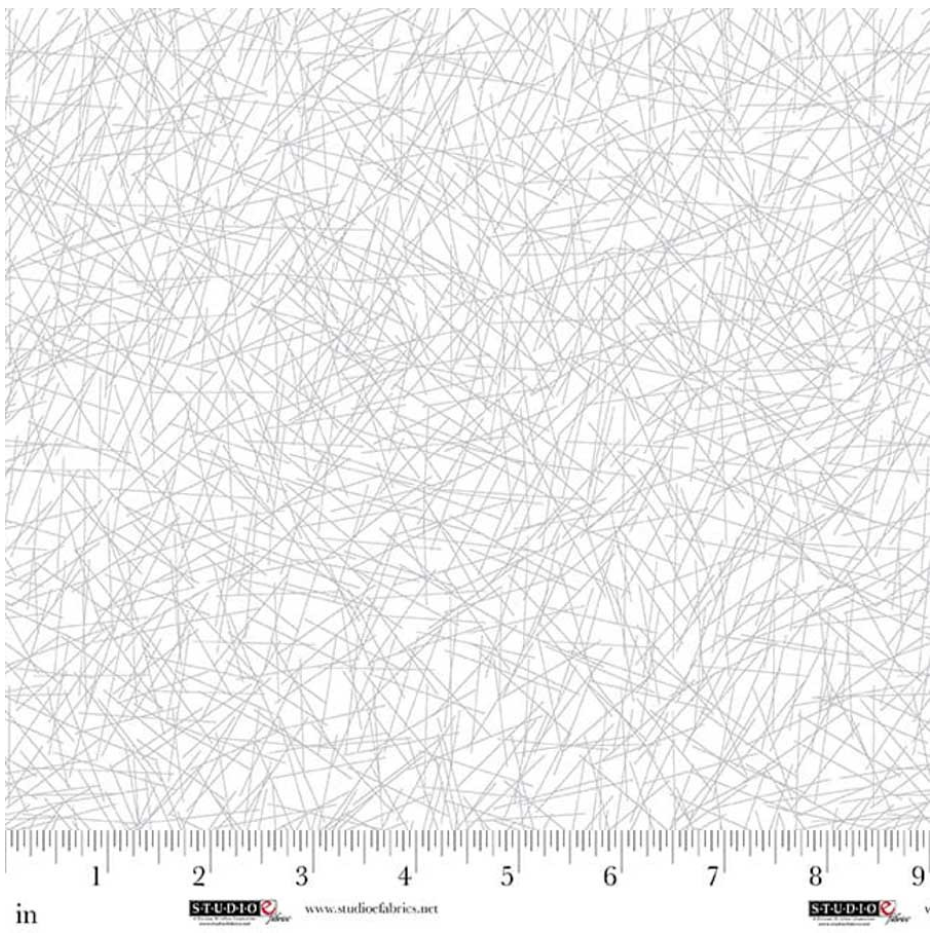 White on White - Best of Cream & Sugar - Pick Up Sticks 8932-01W by Studio E Fabrics